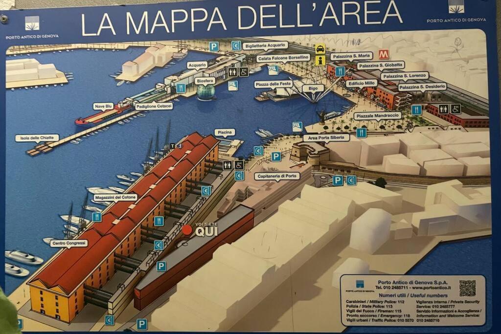 Casa Azzurra, Nel Cuore Di Genova Exteriör bild