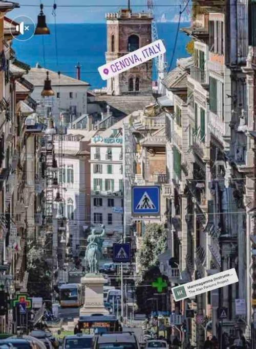 Casa Azzurra, Nel Cuore Di Genova Exteriör bild